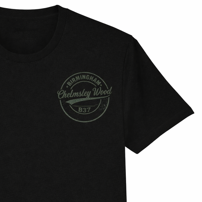 Chelmsley Wood - T-Shirt - B37 Vintage Stamp Design