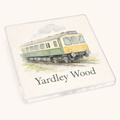 Yardley Wood - Coaster - Soft Watercolours - Train