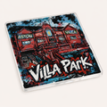Aston Villa Football Fan Acrylic Coaster Gift - Vibrant Villa Park Illustration Drinkware Home Decor