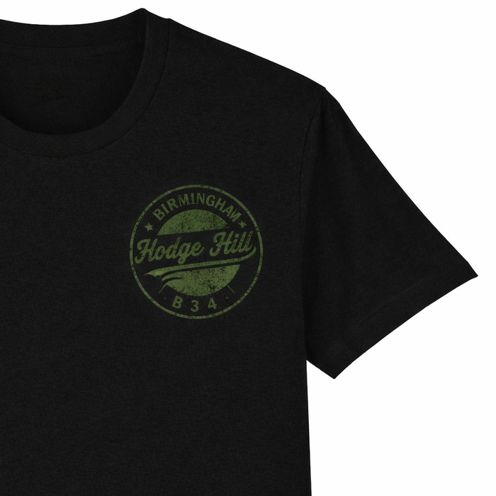 Hodge Hill - T-Shirt - B20 Vintage Stamp Design