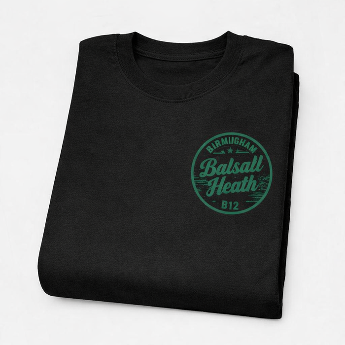 Balsall Heath - T-Shirt - B12 Vintage Stamp Design