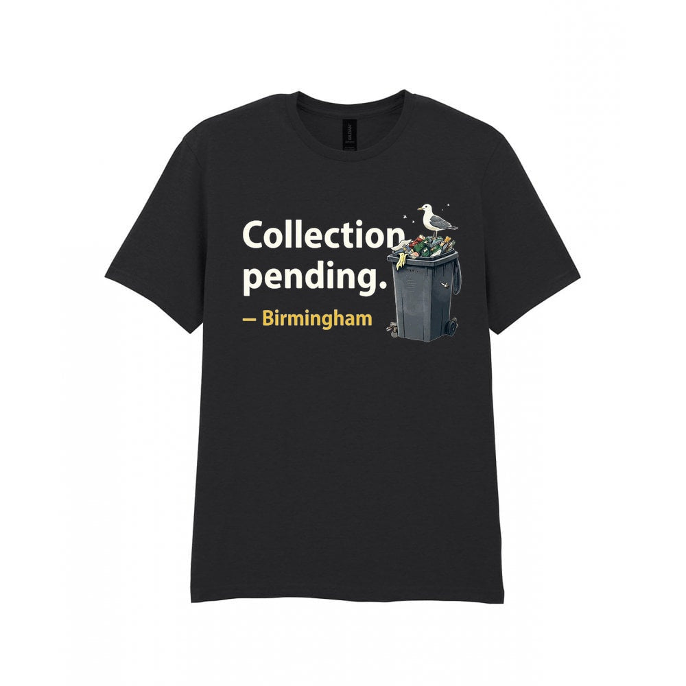 Birmingham - T-Shirt - Bin Strikes Collection Pending Funny Design