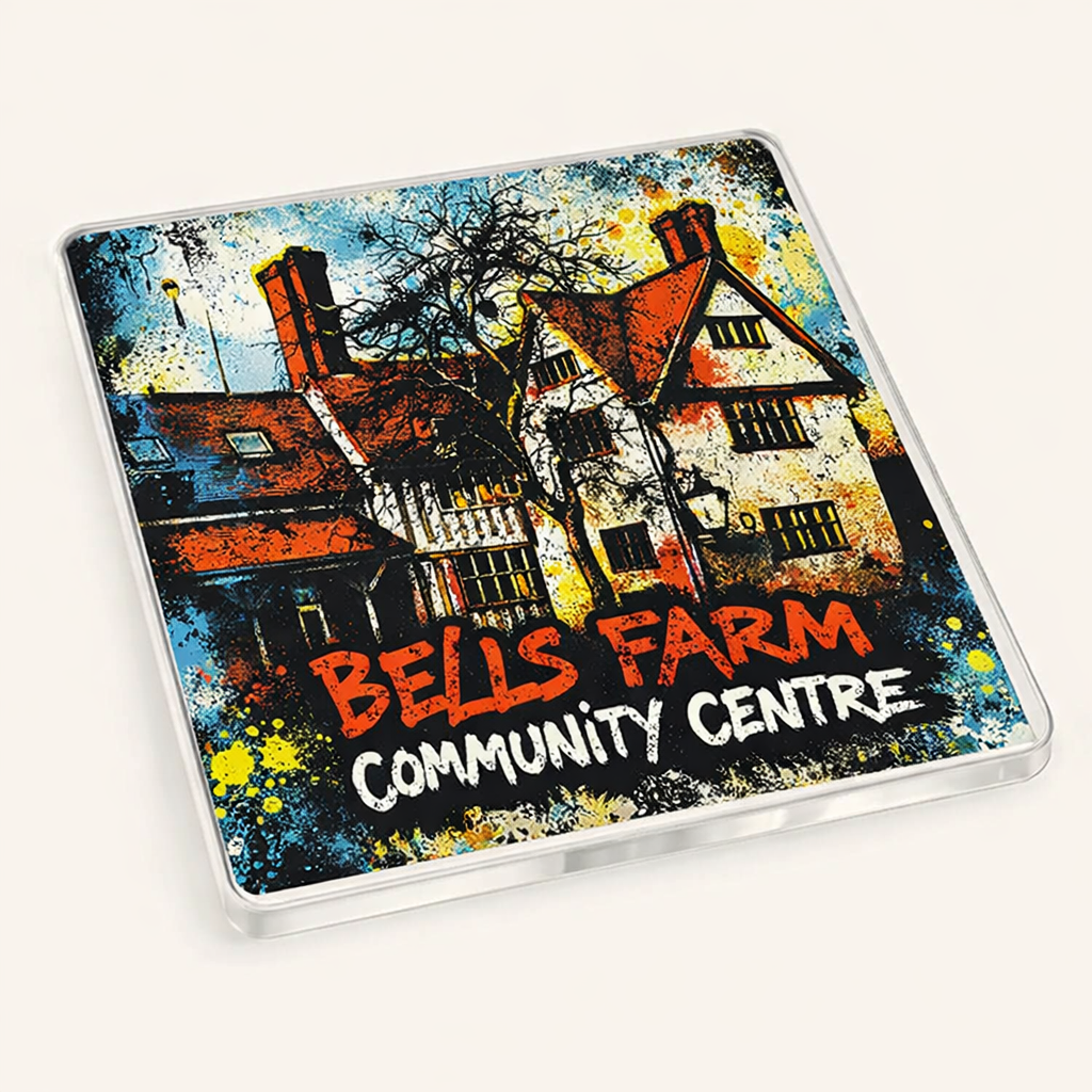 Druids Heath - Coaster - Urban Street Art - Bells Farm Community Centre