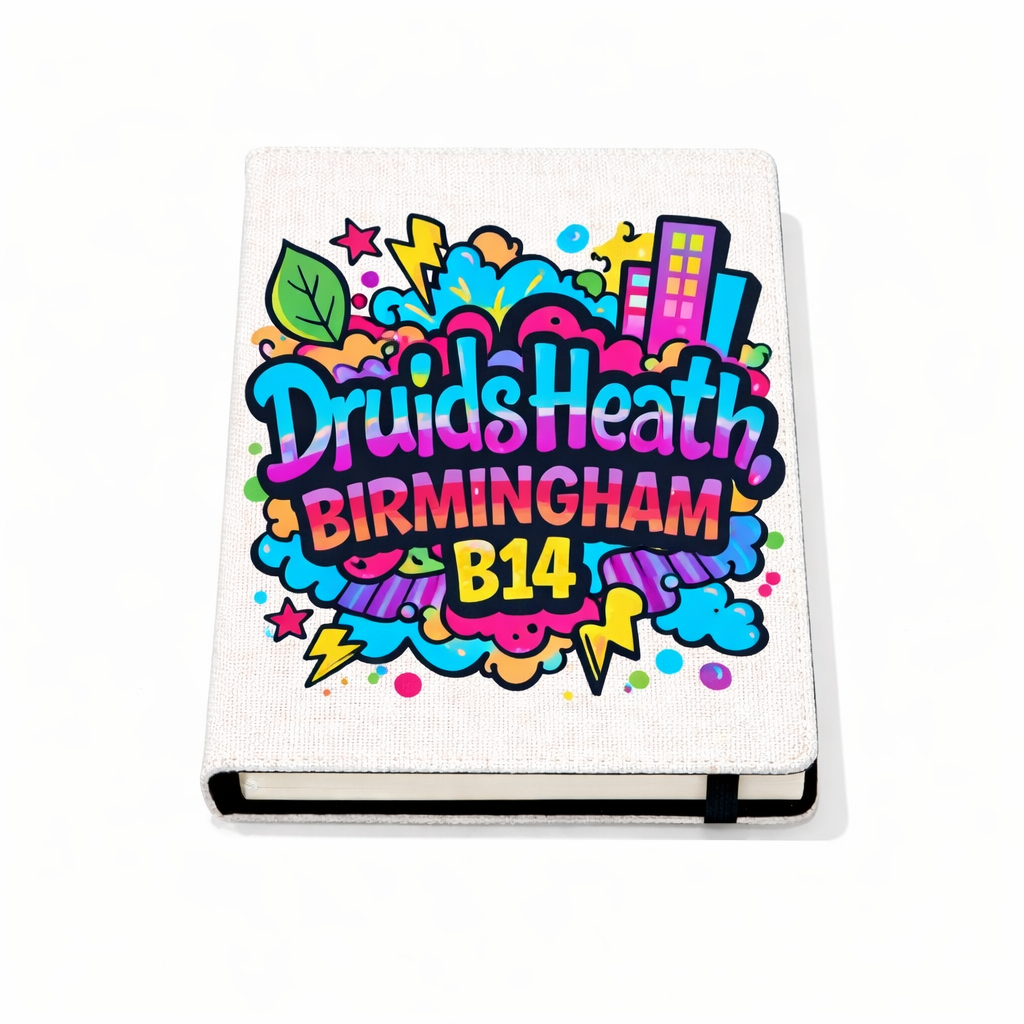 Druids Heath - Notepad - Graffiti Vibe Design