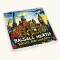 Balsall Heath - Coaster - Urban Street Art - Baths & Library