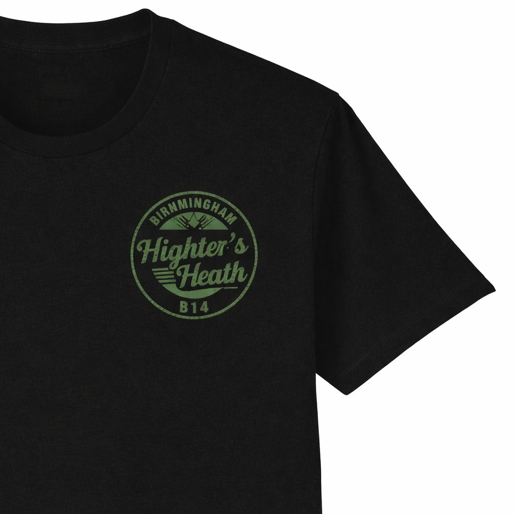 Highter's Heath - T-Shirt - B14 Vintage Stamp Design
