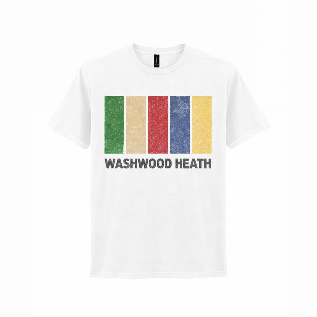 Washwood Heath - T-Shirt - Colour Block Design