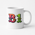 Westside - Mug - Colour Burst Postcode Design