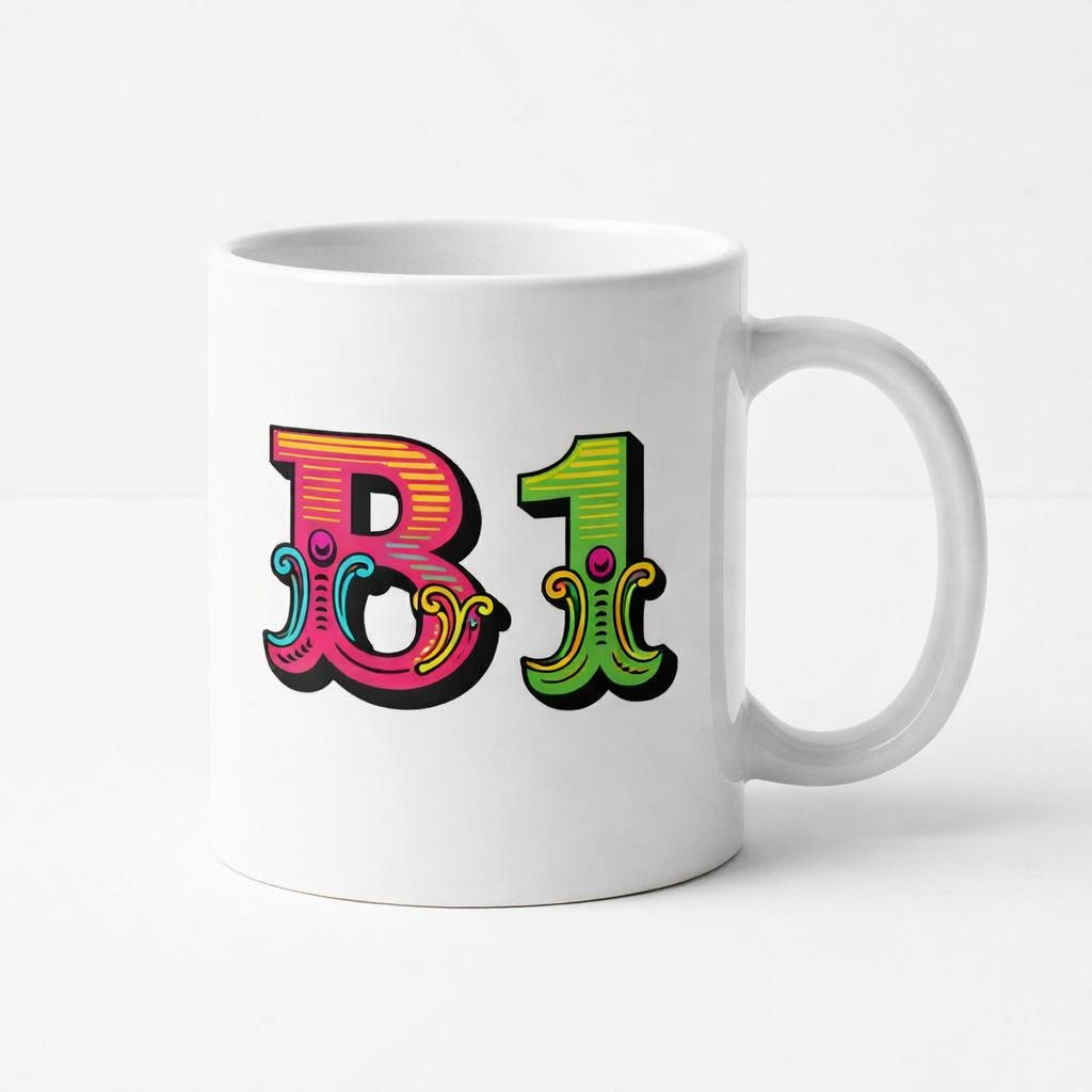 Westside - Mug - Colour Burst Postcode Design