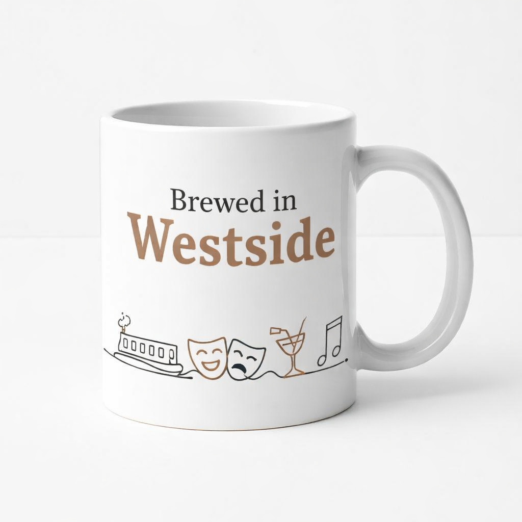 Westside - Mug - Minimalist Illustration Design