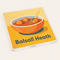 Balsall Heath - Coaster - Mid-Century Retro - Balti Dish