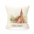 Yardley Wood - Cushion - Vibrant Geometry Design - Christ Church