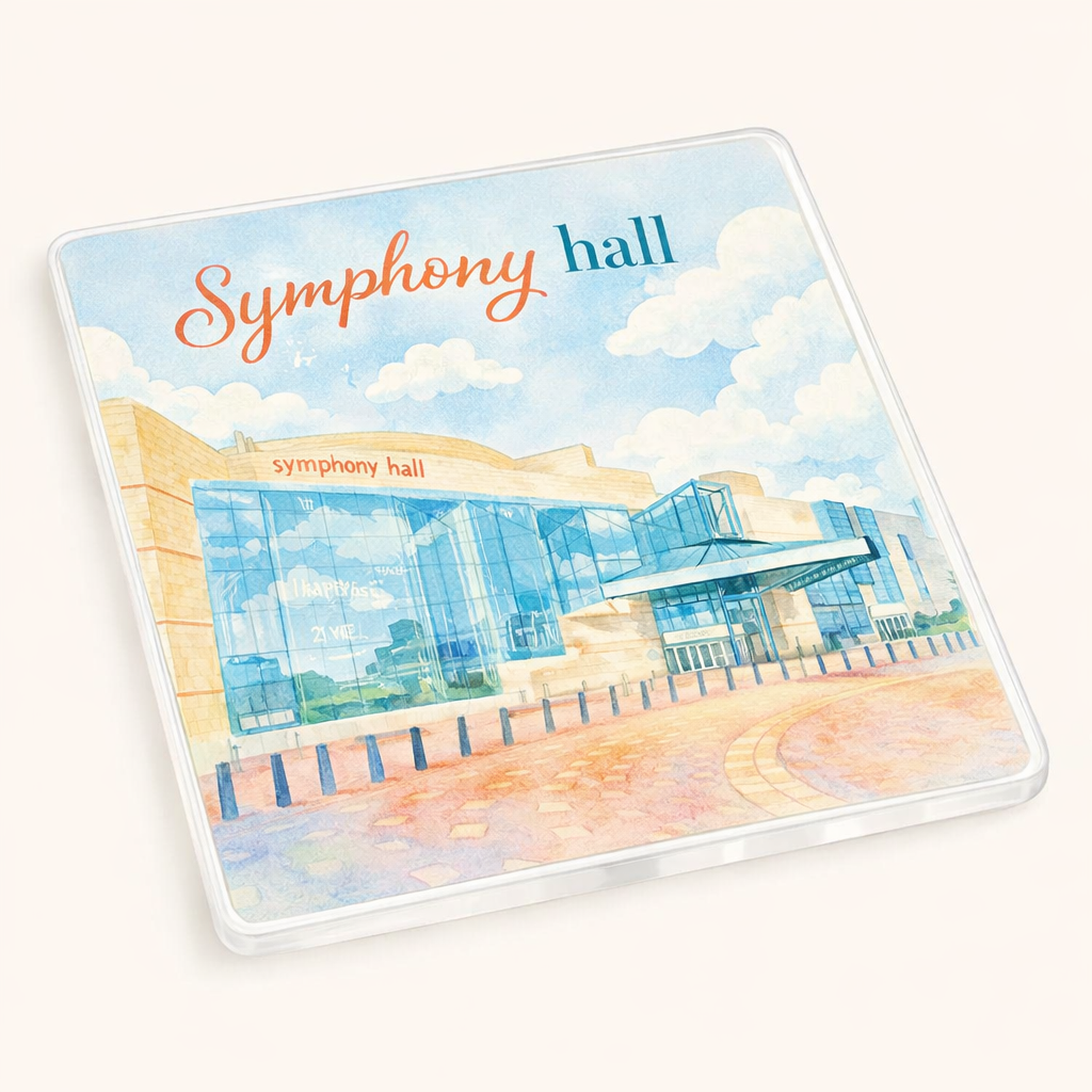Westside - Coaster - Soft Watercolours - Symphony Hall
