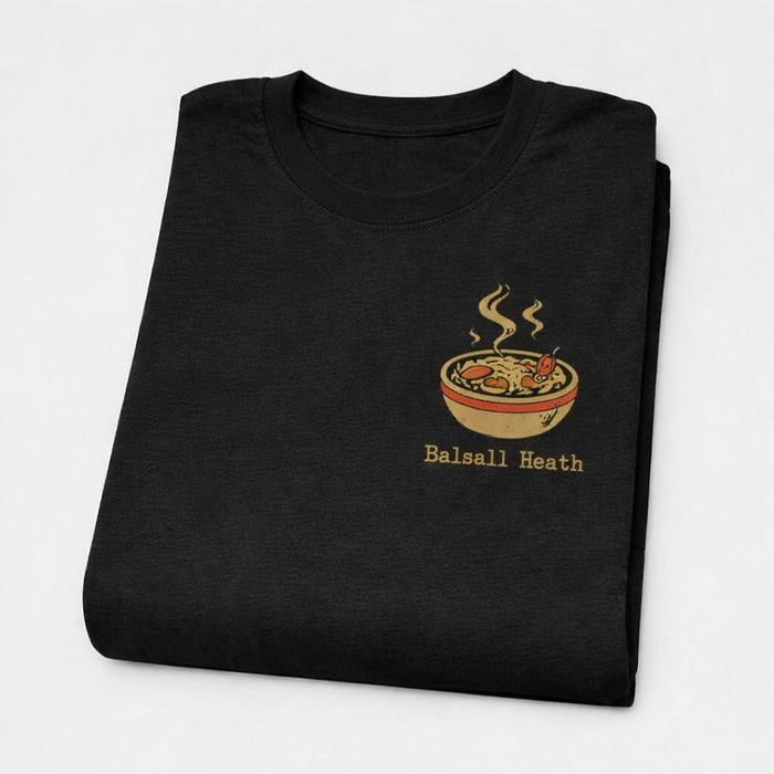 Balsall Heath - T-Shirt - Stylised Indie Design - Balti Bowl