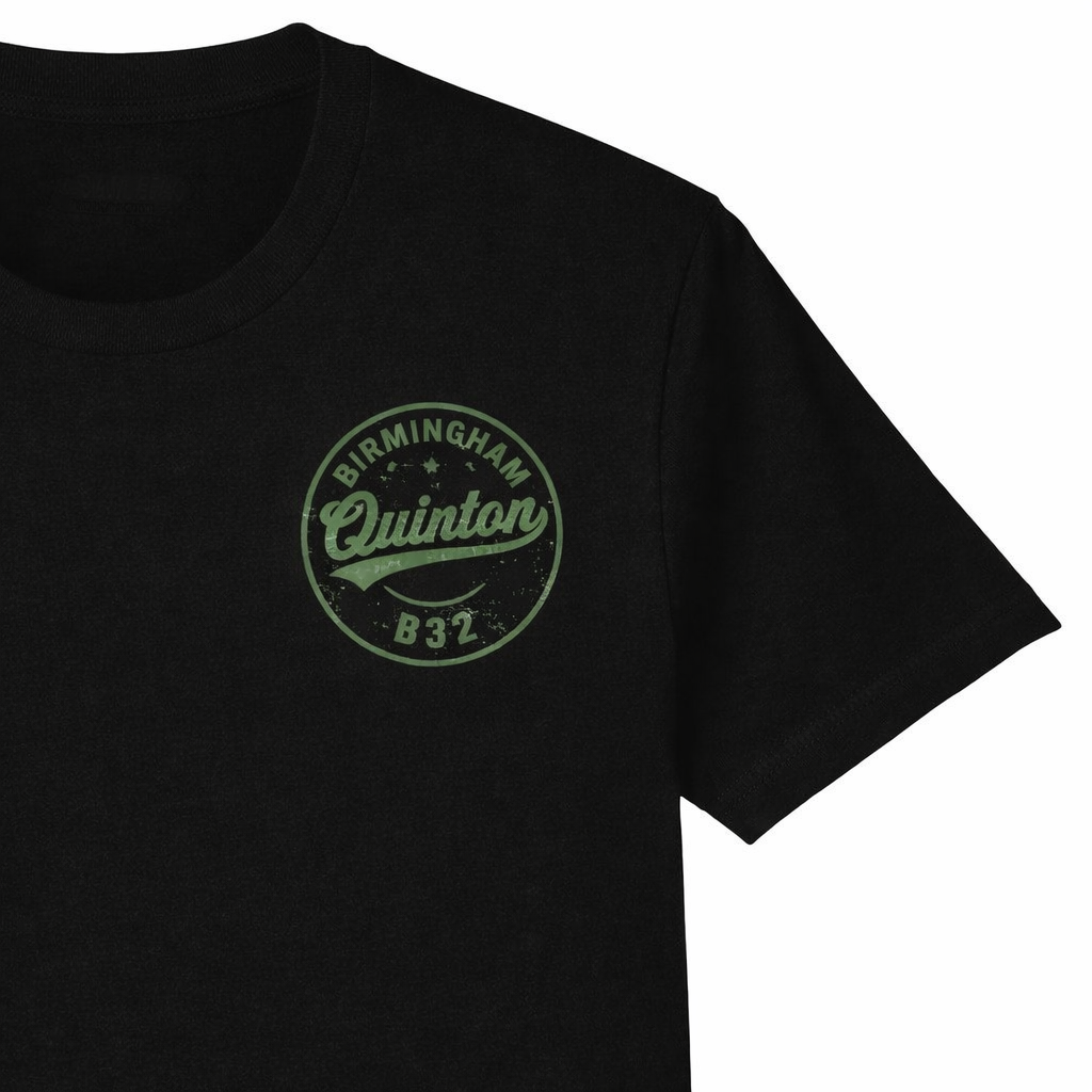 Quinton - T-Shirt - B32 Vintage Stamp Design