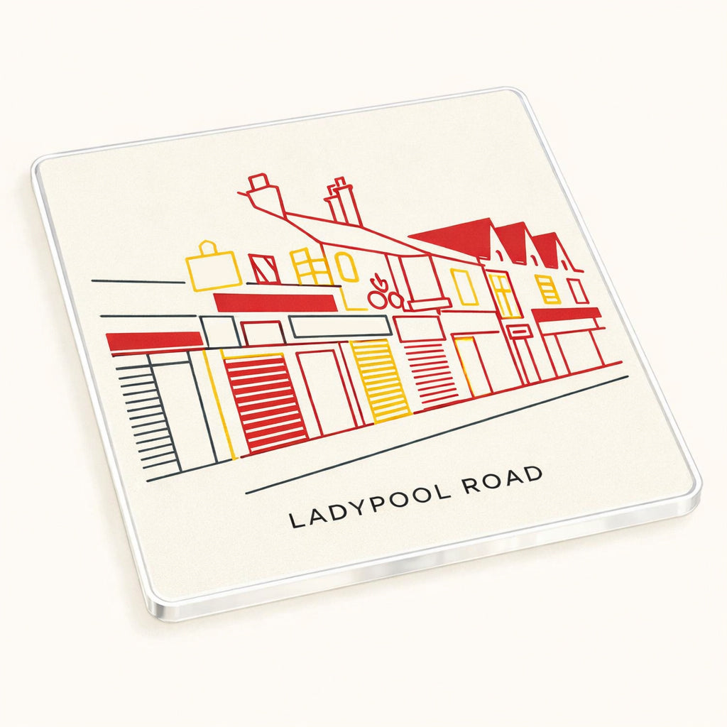 Balsall Heath - Coaster - Geometric Lines - Ladypool Road