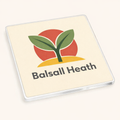 Balsall Heath - Coaster - Mid-Century Retro - Leaf