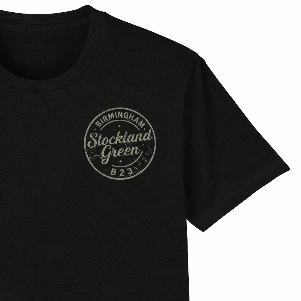 Stockland Green - T-Shirt - B23 Vintage Stamp Design