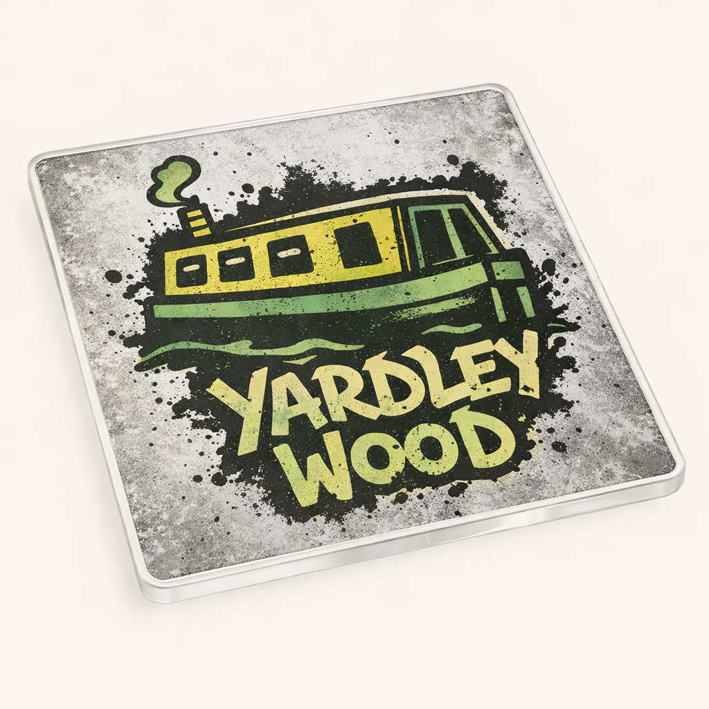 Yardley Wood - Coaster - Urban Street Art - Canal Boat