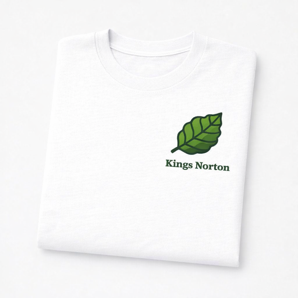 Kings Norton - T-Shirt - Minimal Cool Design - Leaf
