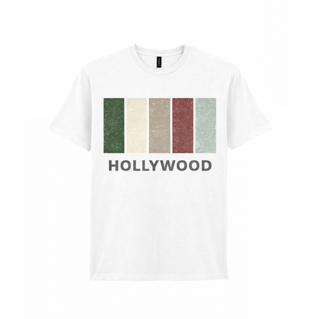 Hollywood - T-Shirt - Colour Block Design
