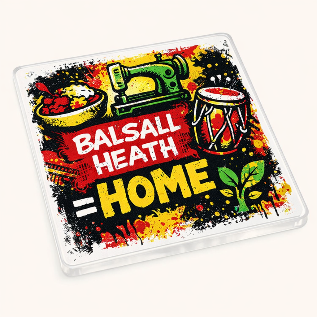 Balsall Heath - Coaster - Urban Street Art - Local Icons