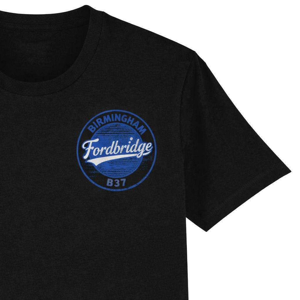 Fordbridge - T-Shirt - B37 Vintage Stamp Design
