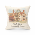 Druids Heath - Cushion - Stylised Painting Design - Bells Farm Community Centre