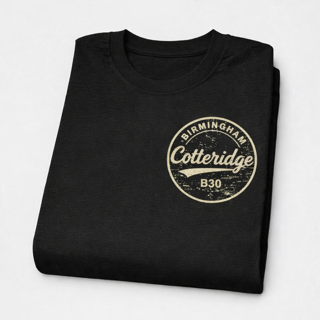 Cotteridge - T-Shirt - B30 Vintage Stamp Design