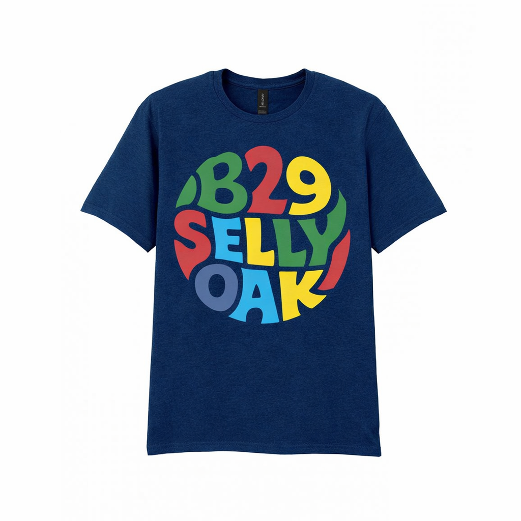 Selly Oak - T-Shirt - Colour Burst Design