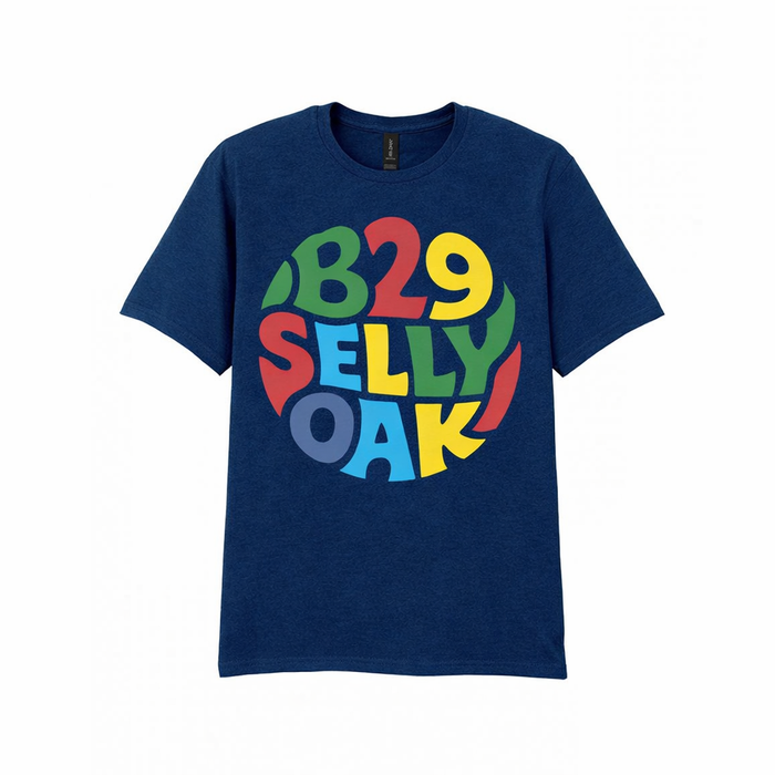 Selly Oak - T-Shirt - Colour Burst Design