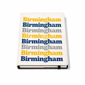 Birmingham - Notepad - Retro Typography Design