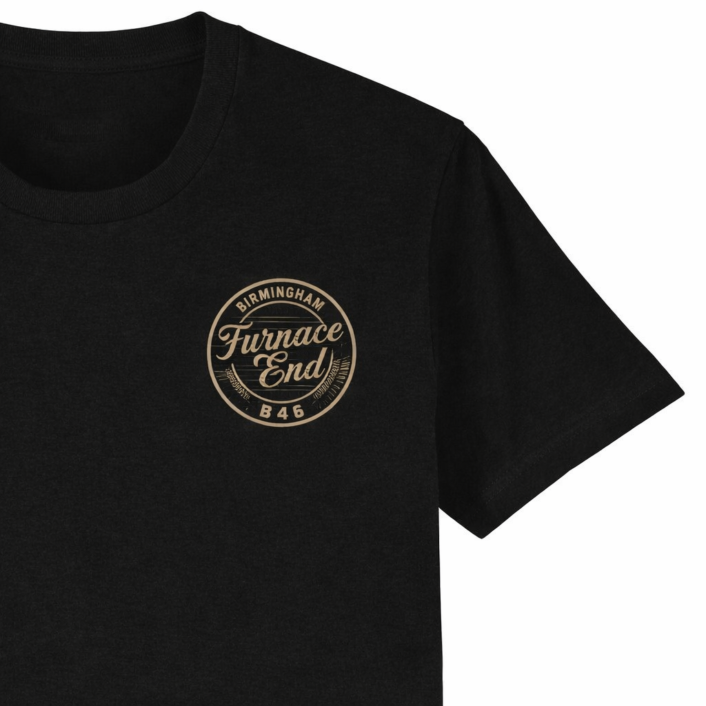 Furnace End - T-Shirt - B46 Vintage Stamp Design