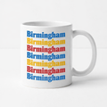 Birmingham - Mug - Retro Typography Design