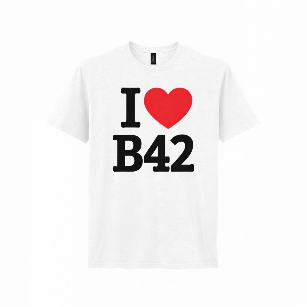 Hamstead - T-Shirt - I Heart B42 Design