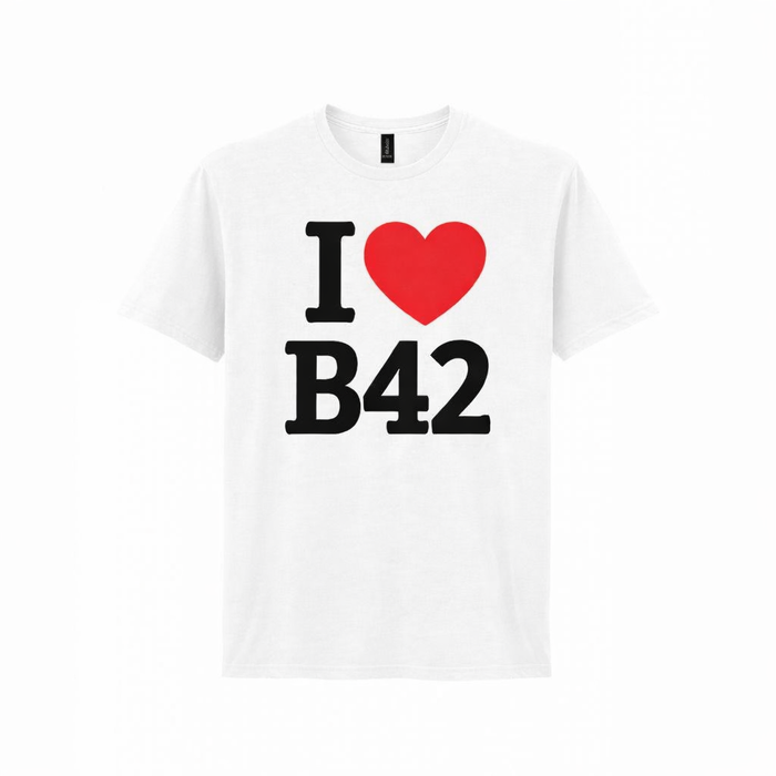 Hamstead - T-Shirt - I Heart B42 Design