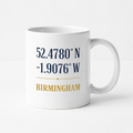 Birmingham - Mug - Elegant Coordinates Design