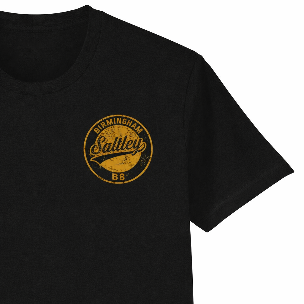 Saltley - T-Shirt - B8 Vintage Stamp Design