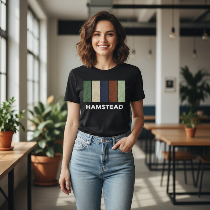 Hamstead - T-Shirt - Colour Block Design