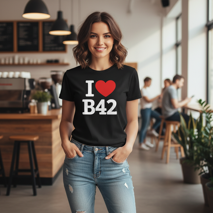 Hamstead - T-Shirt - I Heart B42 Design
