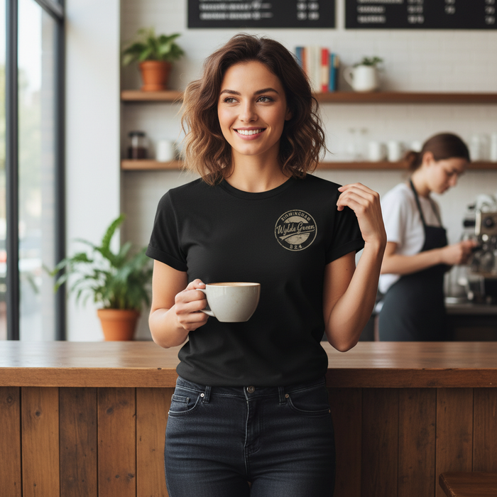 Wylde Green - T-Shirt - B24 Vintage Stamp Design