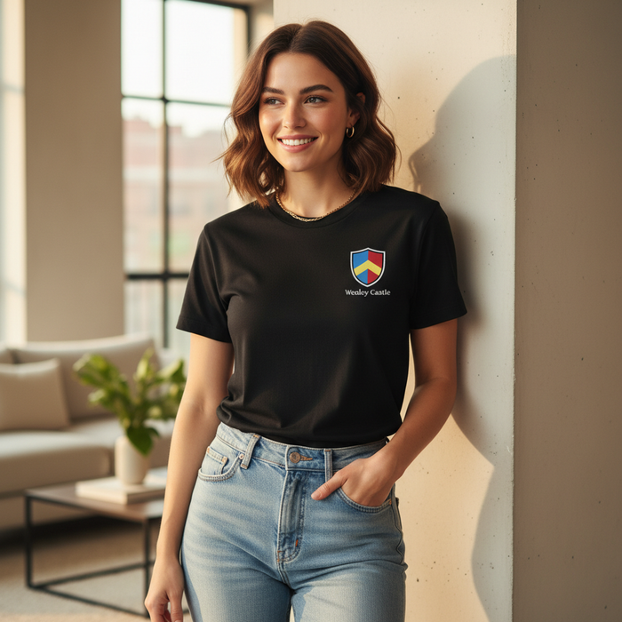 Weoley Castle - T-Shirt - Minimal Cool Design - Shield