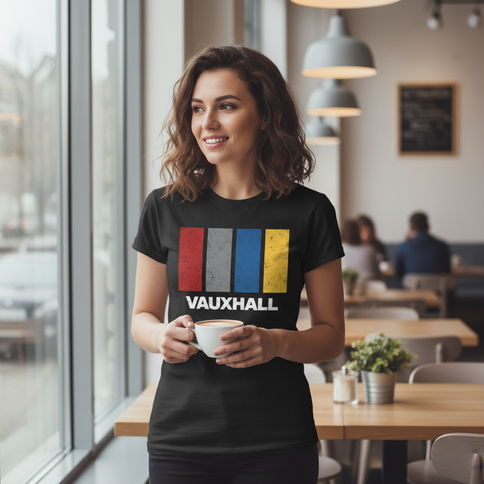 Vauxhall - T-Shirt - Colour Block Design