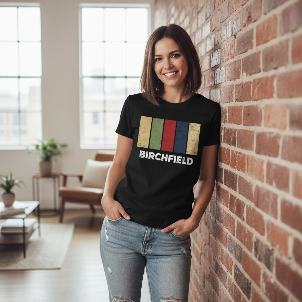 Birchfield - T-Shirt - Colour Block Design