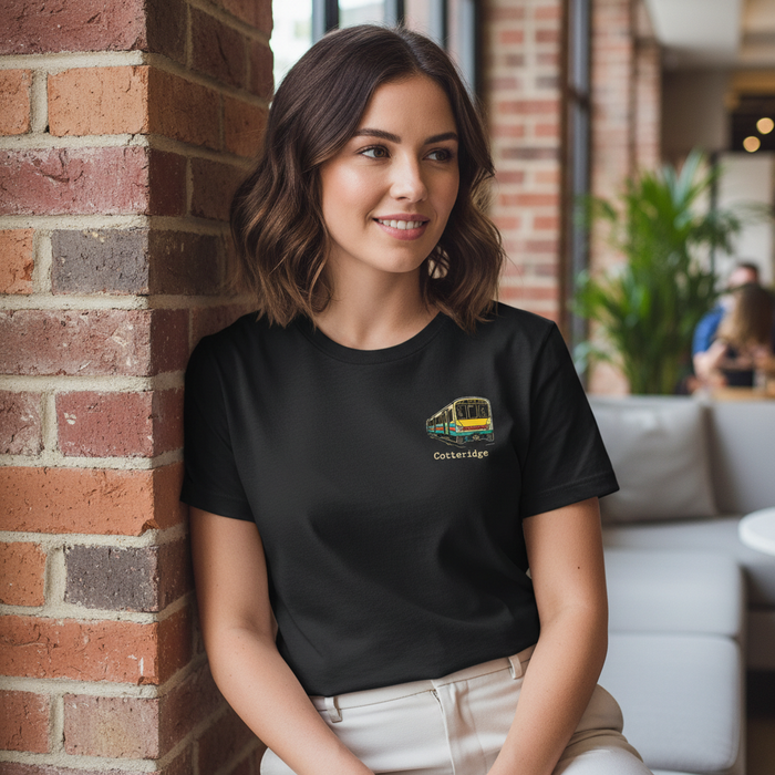 Cotteridge - T-Shirt - Minimal Cool Design - Train
