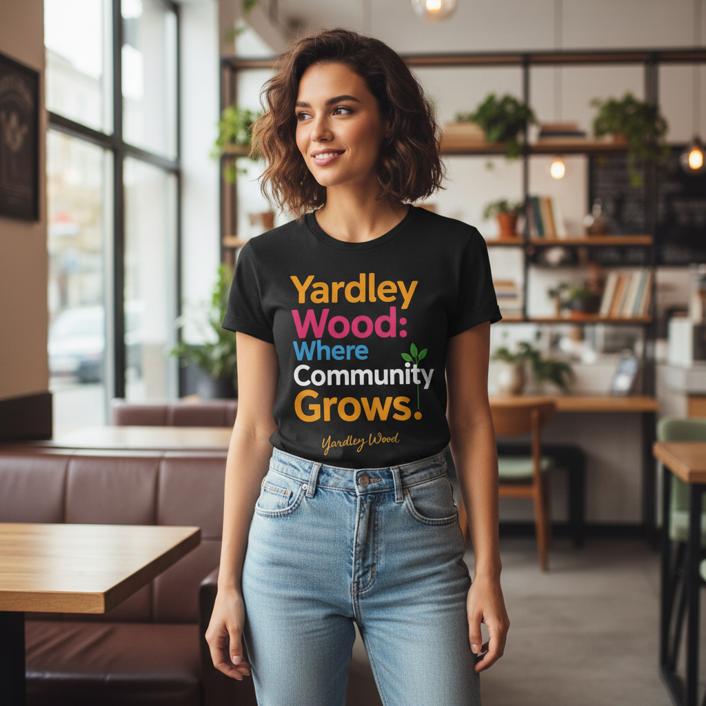 Yardley Wood - T-Shirt - Say it…Yardley Wood Design