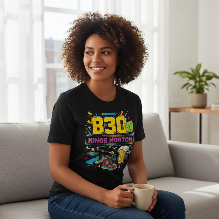 Kings Norton - T-Shirt - Playful Neon Vibe Design