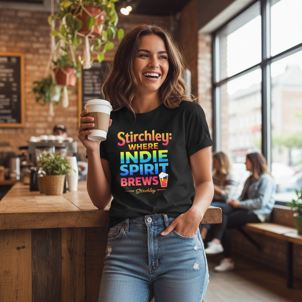 Stirchley - T-Shirt - Loud Local Love Design