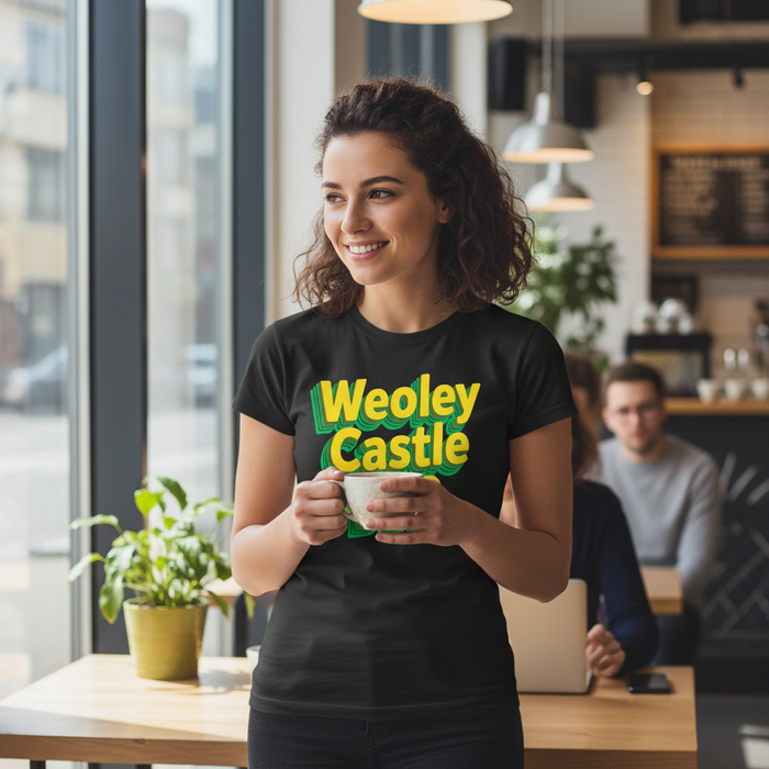 Weoley Castle - T-Shirt - Bold 3D Type Design