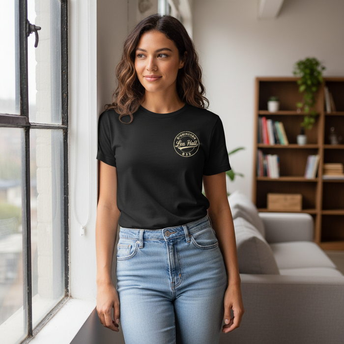 Lea Hall - T-Shirt - B33 Vintage Stamp Design